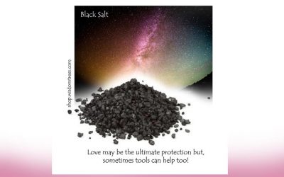 Protection from Negative Energy Using Black Salt